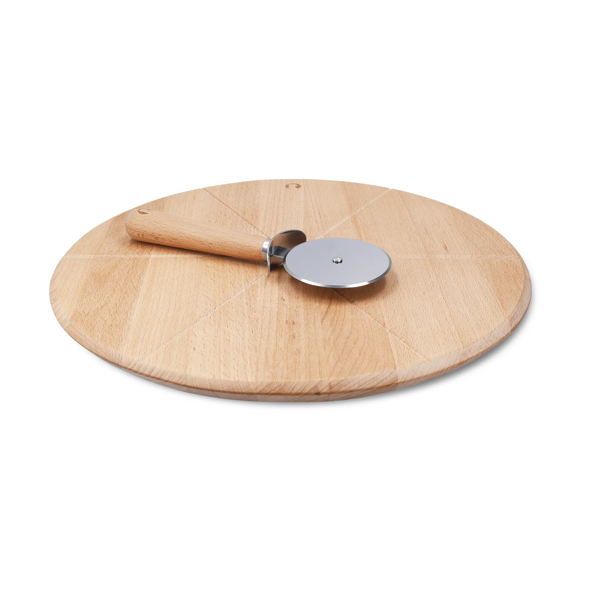 Planche à pizza et coupe-pizza Grand Cru, Hêtre, Ø35 cm Rosendahl