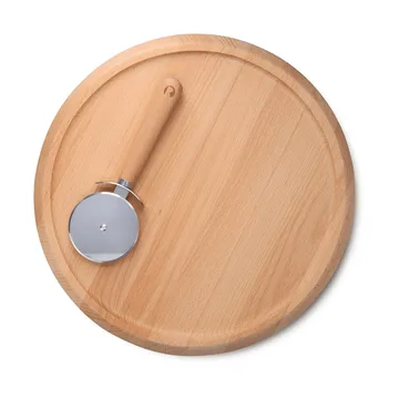 Planche à pizza et coupe-pizza Grand Cru - Hêtre, Ø35 cm - Rosendahl