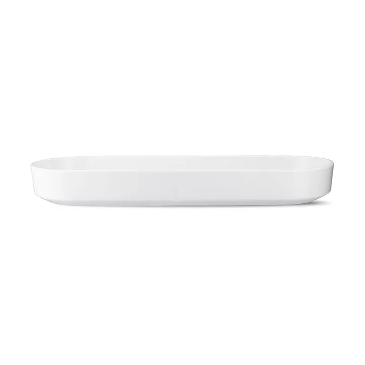 Plat de service ovale Grand Cru - Blanc, 12x34 cm - Rosendahl