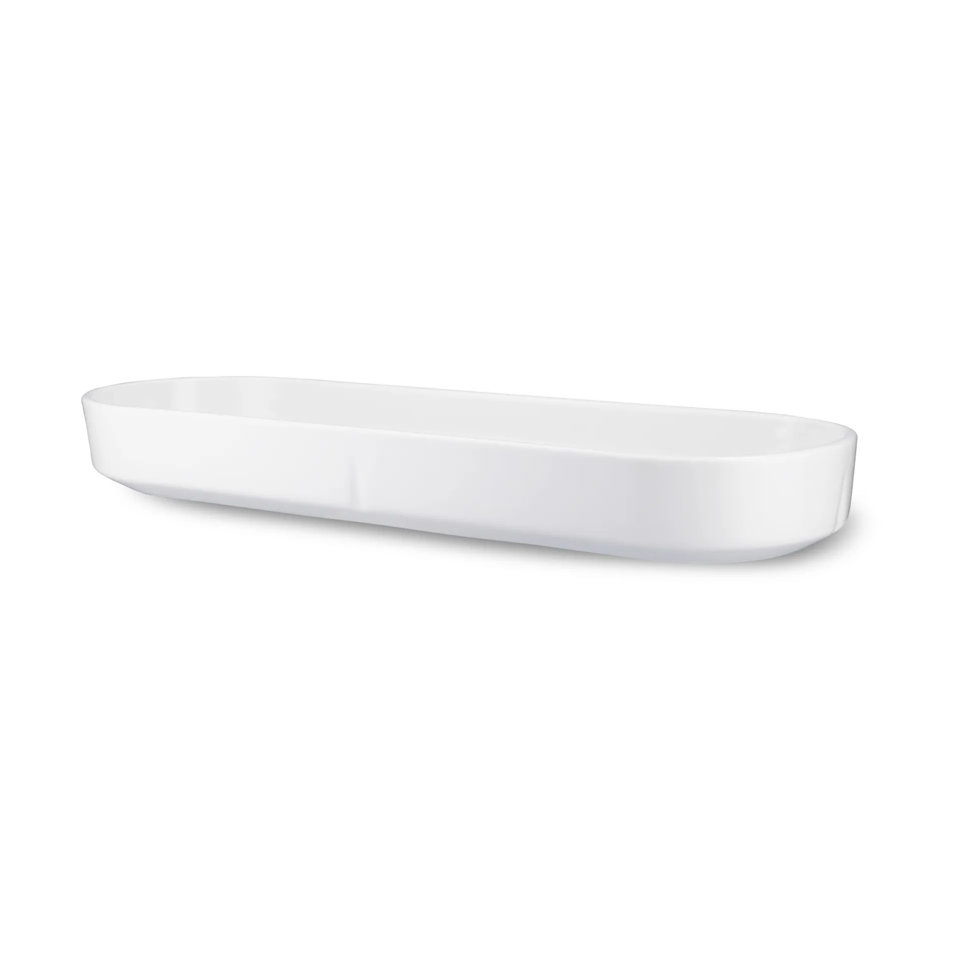Plat de service ovale Grand Cru, Blanc, 12x34 cm Rosendahl
