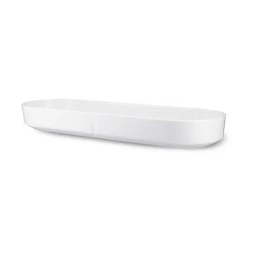 Plat de service ovale Grand Cru - Blanc, 12x34 cm - Rosendahl