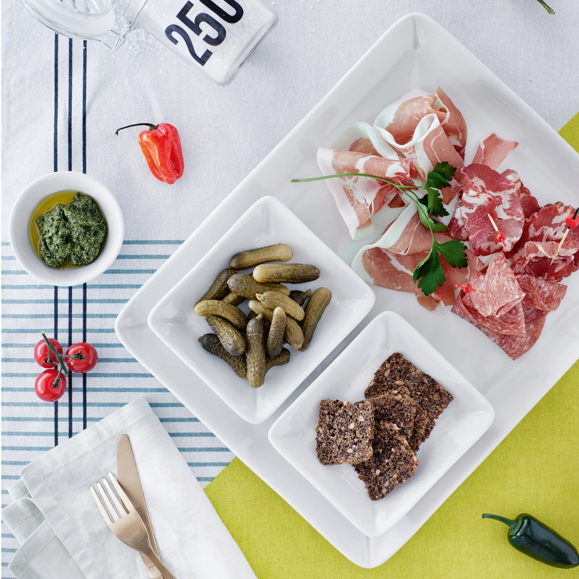 Plat Grand Cru carré, 35x28 cm Rosendahl