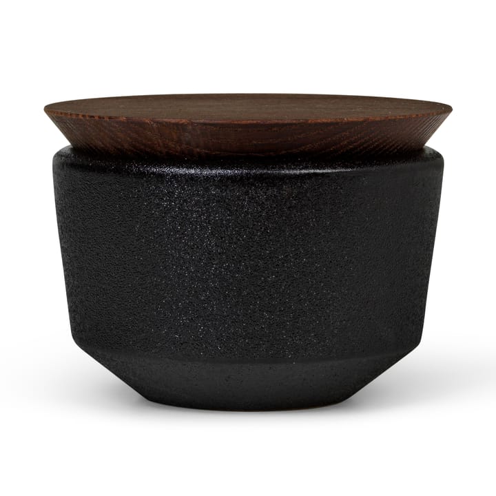 Pot à sel avec couvercle Rå 15 cl - Noir - Rosendahl