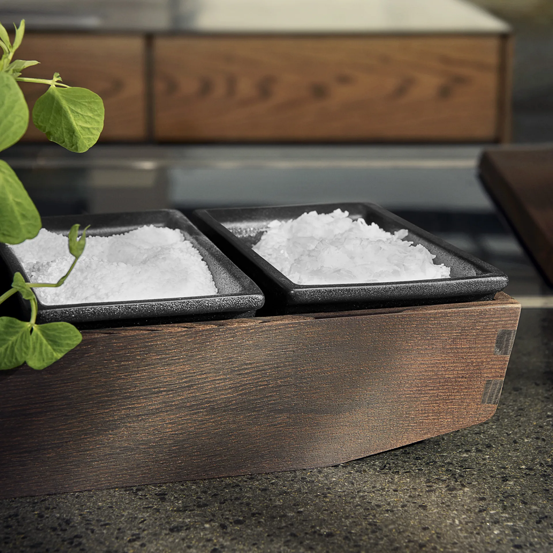 Pot à sel Rå 6,5 cm, Noir Rosendahl