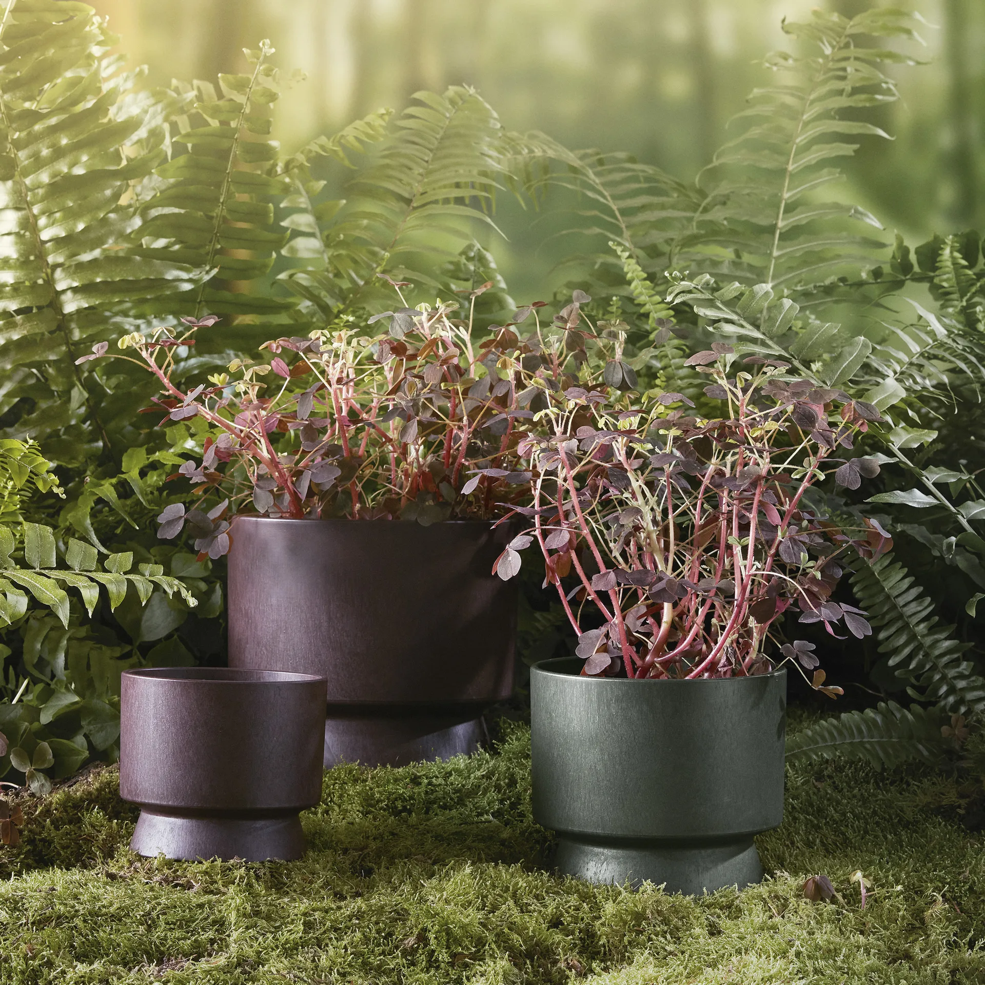 Pot de fleur Ro Ø12 cm, Bordeaux Rosendahl