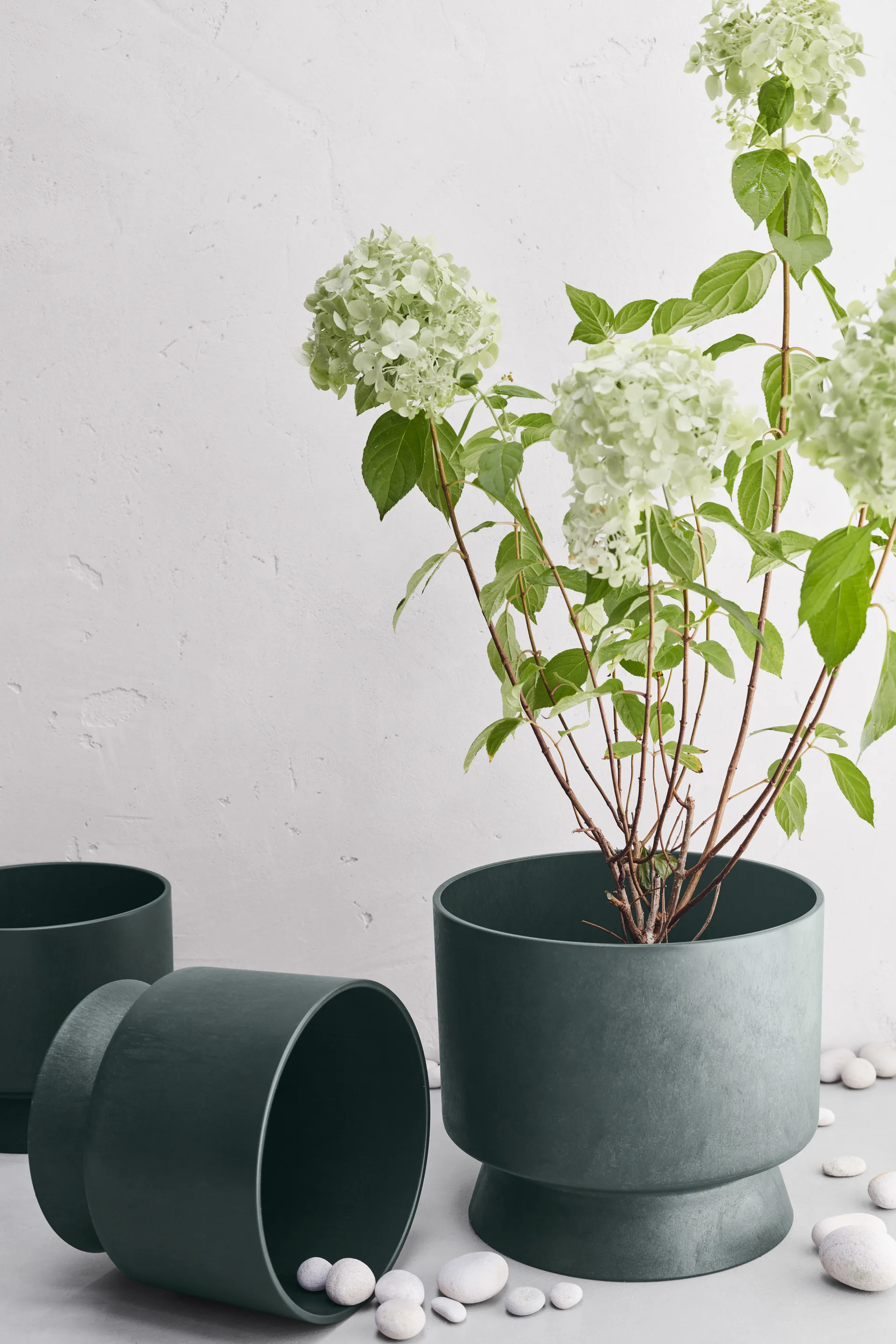 Pot de fleur Ro Ø24 cm, Vert foncé Rosendahl