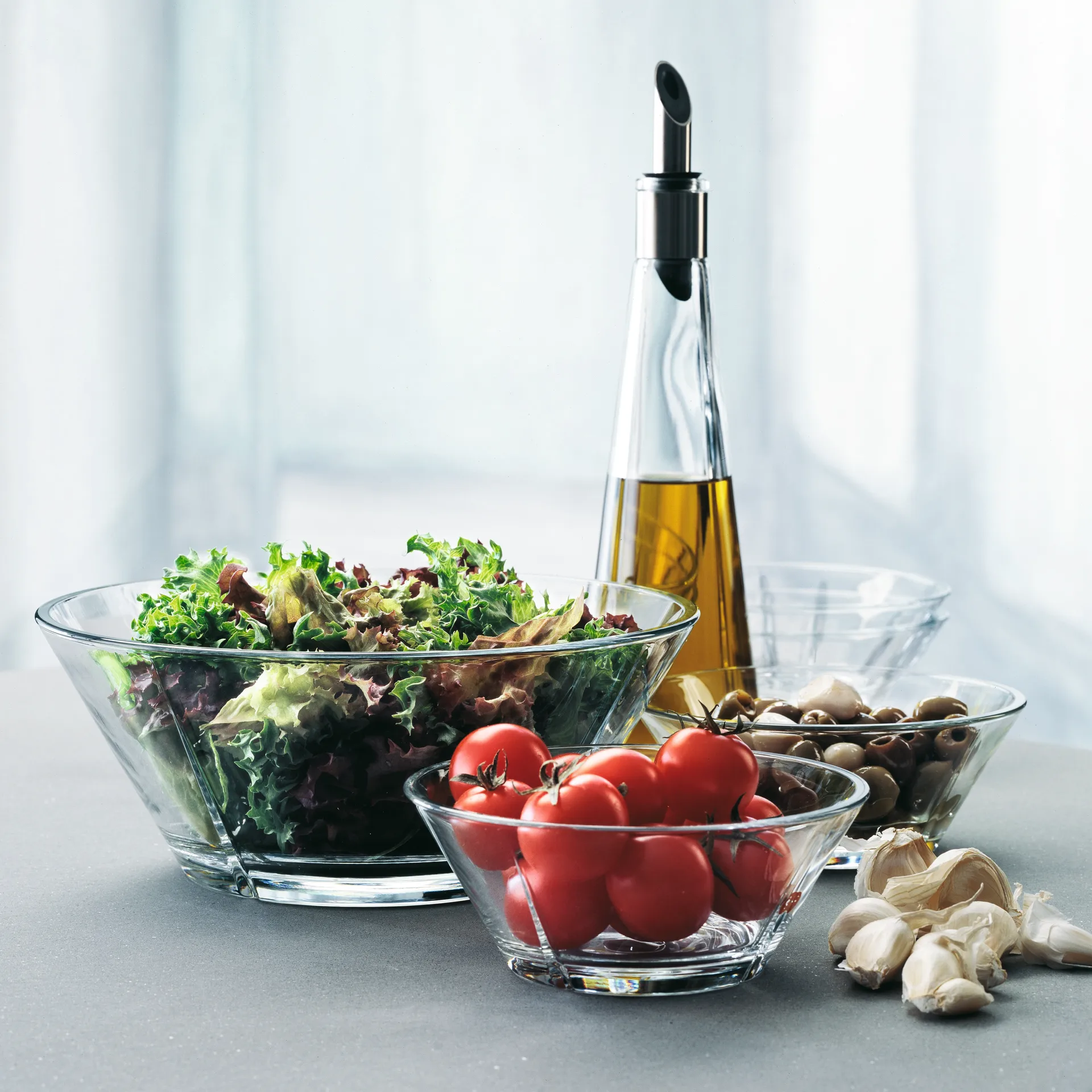 Set bols en verre Grand Cru, 3 bols Rosendahl