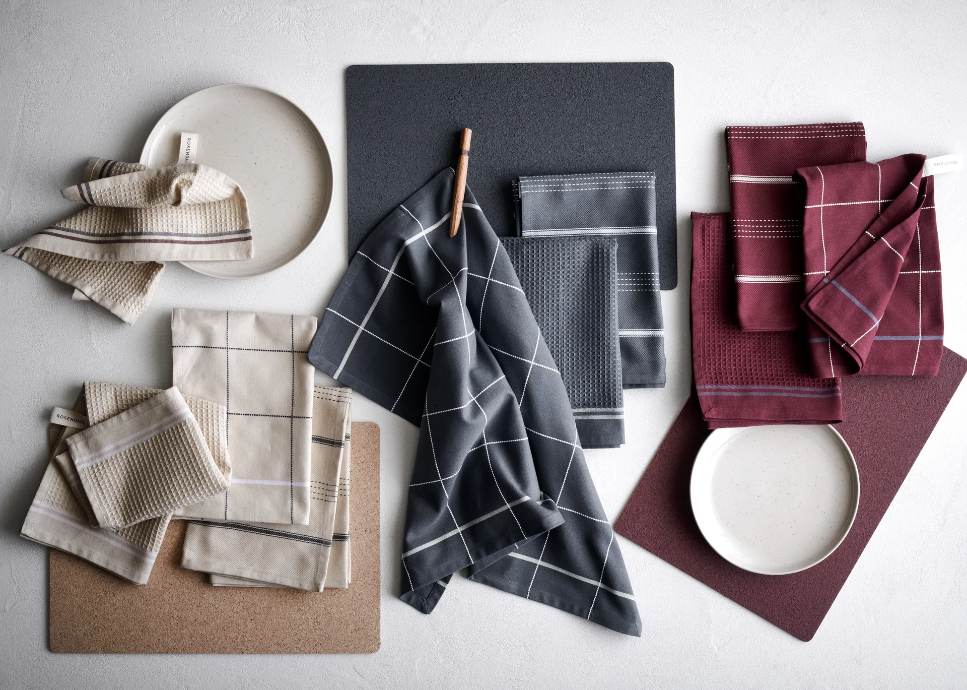 Set de table Corki 43x30 cm, Bordeaux Rosendahl