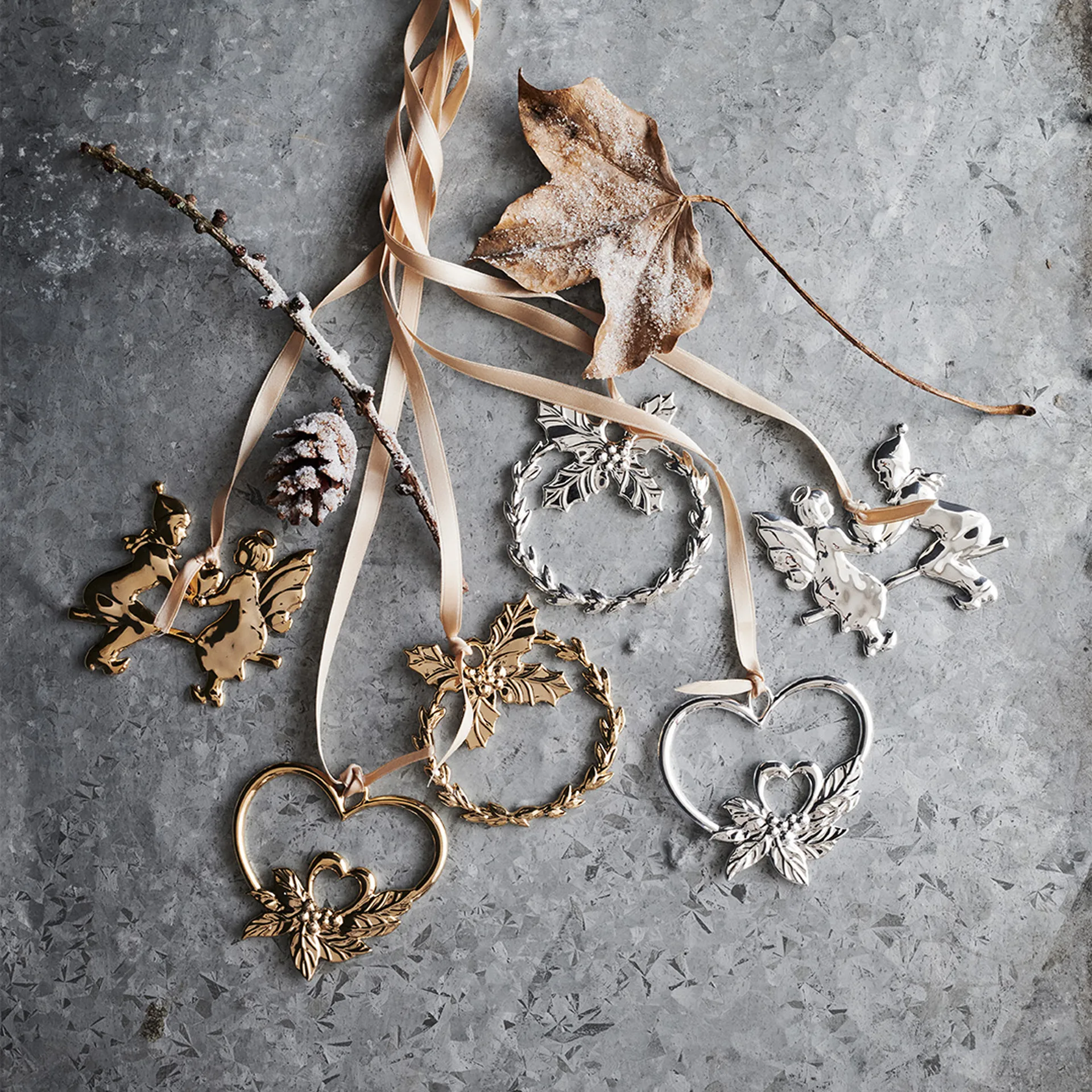 Suspension de Noël Karen Blixen Dubbelhjärta, Argenté Rosendahl