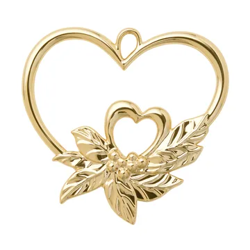 Suspension de Noël Karen Blixen Dubbelhjärta - Doré - Rosendahl