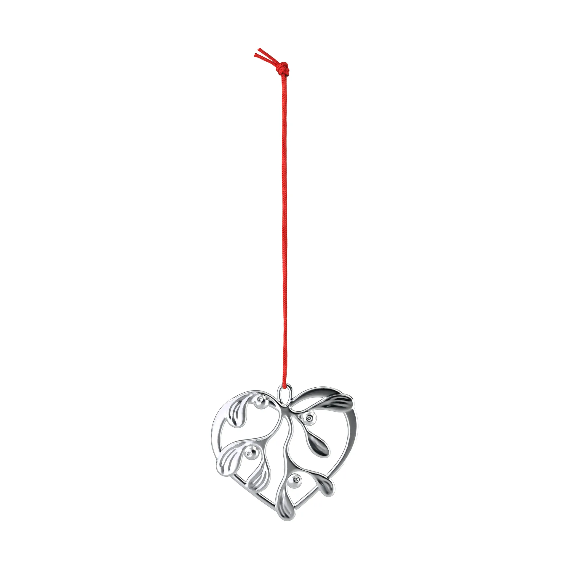 Suspension décorative Karen Blixen Under the Mistletoe, Argenté, 6 cm Rosendahl