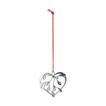 Suspension décorative Karen Blixen Under the Mistletoe - Argenté, 6 cm - Rosendahl