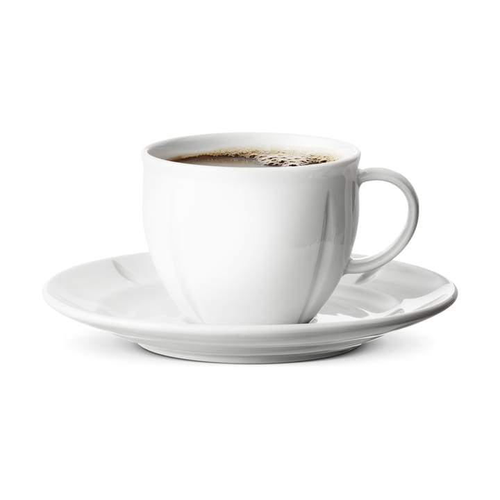 Tasse à café avec soucoupe Grand Cru Soft 28 cl - Blanc - Rosendahl