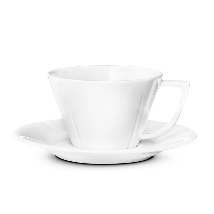 Tasse à thé avec soucoupe Grand Cru - Blanc - Rosendahl