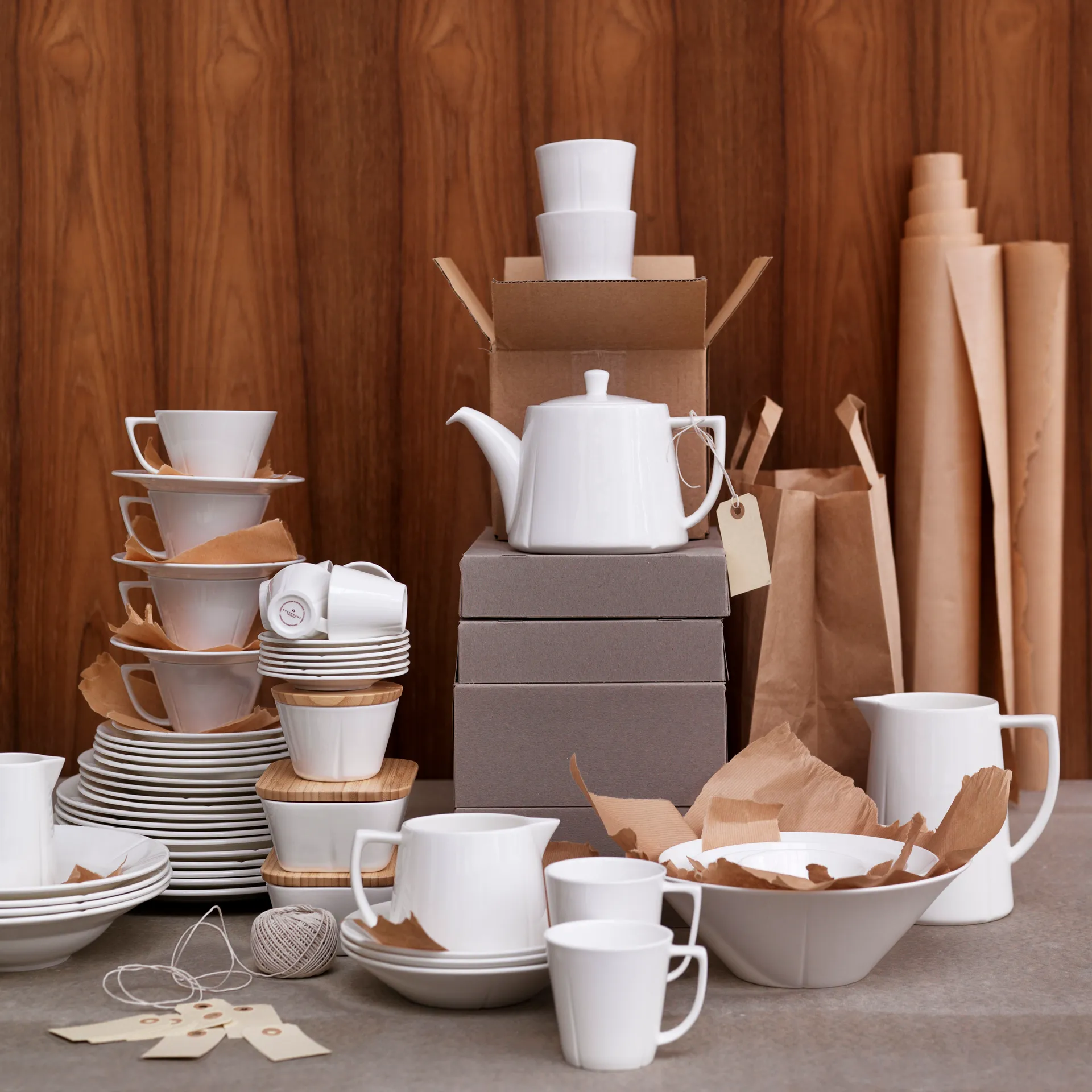 Tasse à thé avec soucoupe Grand Cru, Blanc Rosendahl