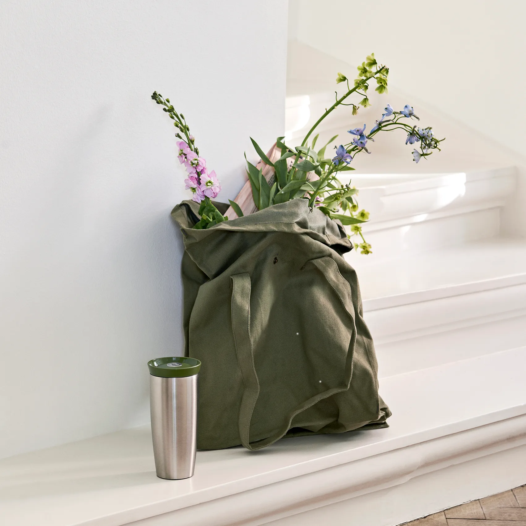 Tasse à thermos Grand Cru 40cl, Vert olive Rosendahl
