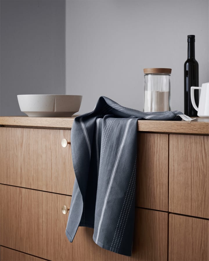 Torchon Alpha 50x70 cm, Gris foncé Rosendahl