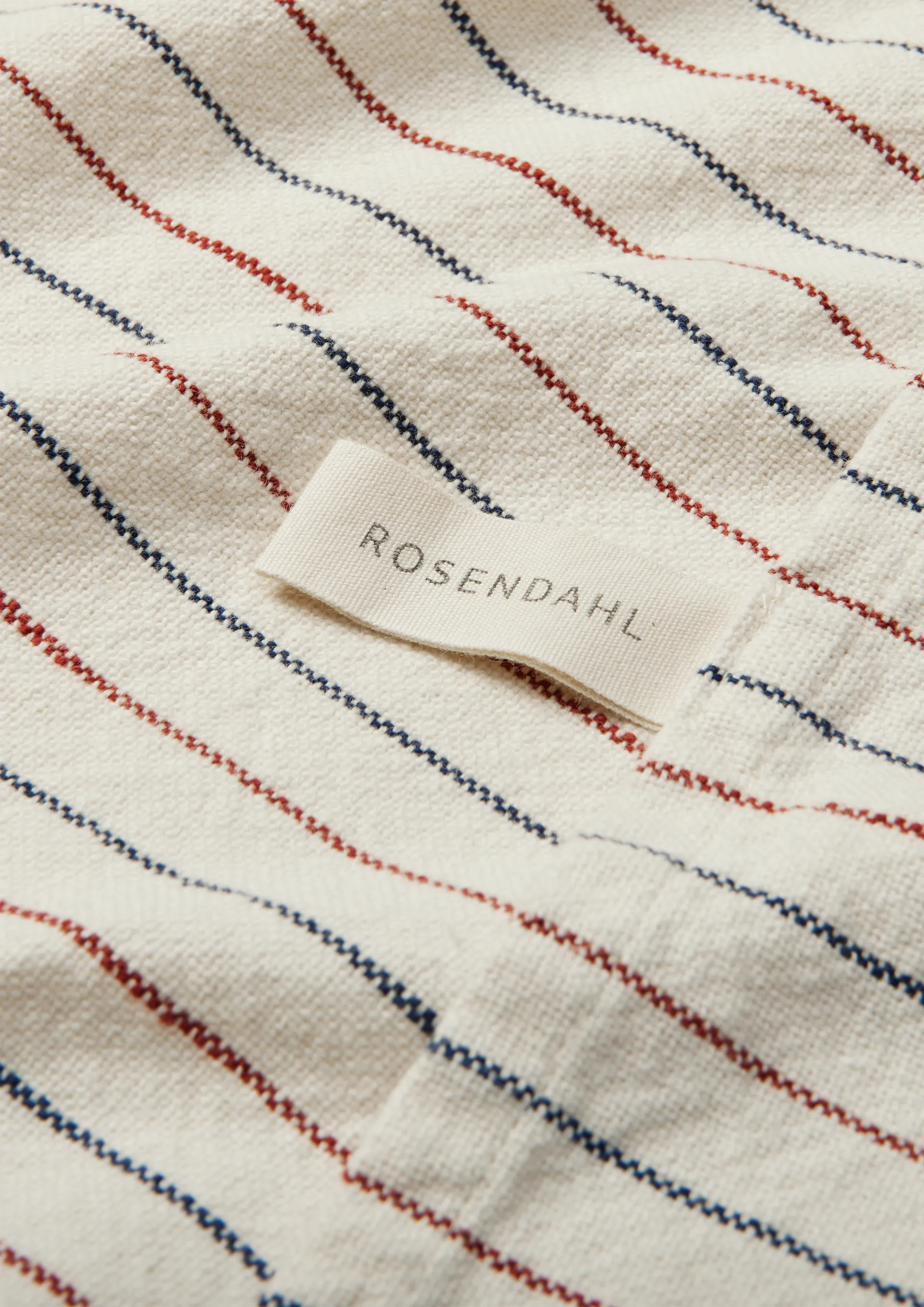 Torchon de Cuisine Garn 50x70 cm, Terracotta-bleu Rosendahl