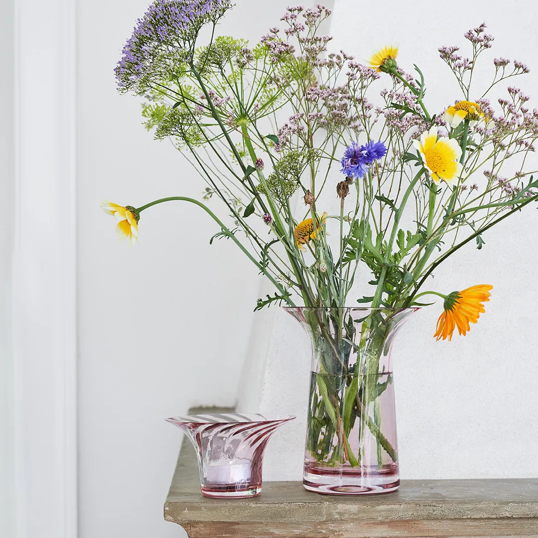 Vase blush Filigran optic anniversary, 16 cm Rosendahl