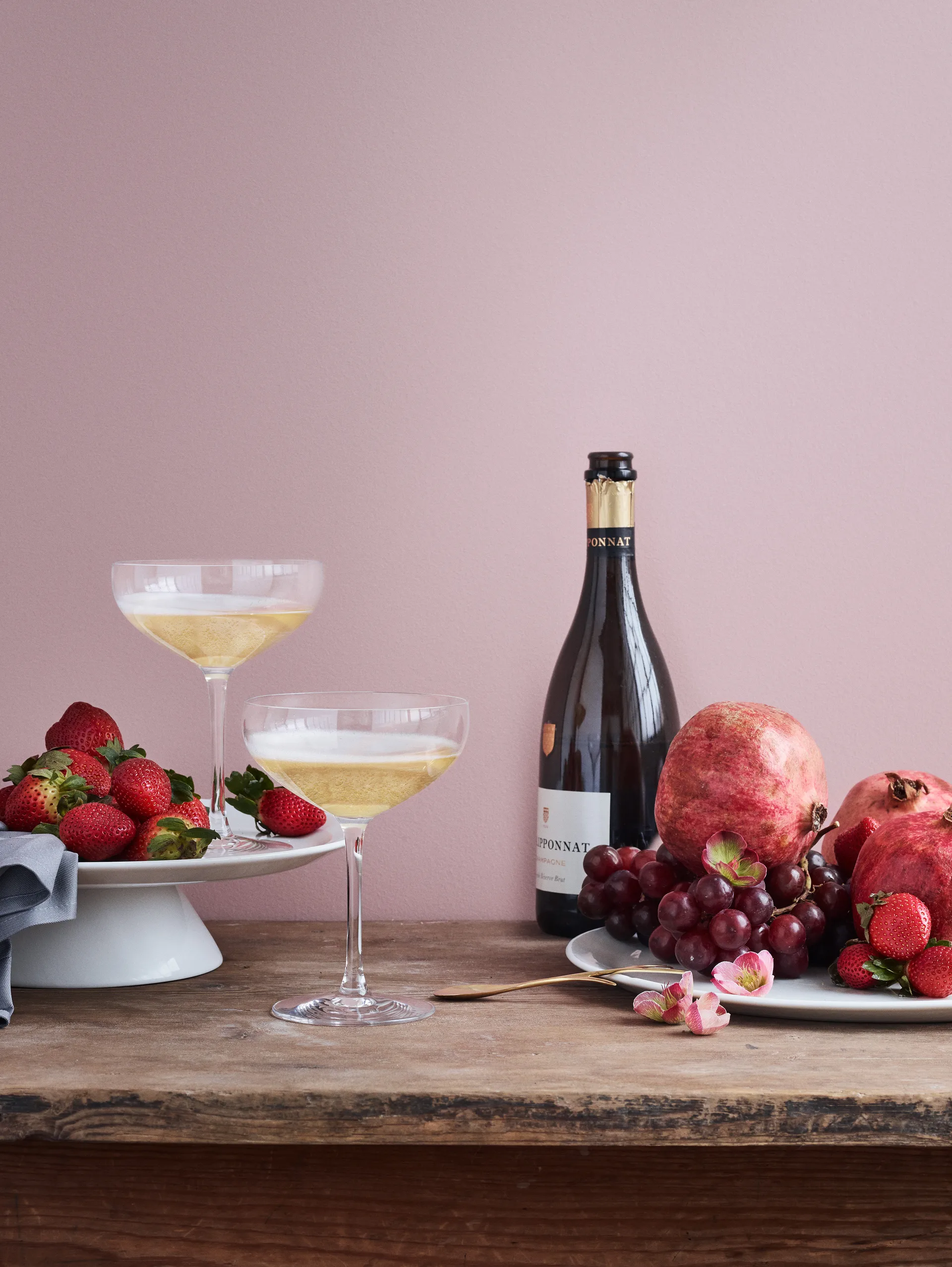 Verre à champagne Premium 39 cl, lot de 2, Transparent Rosendahl