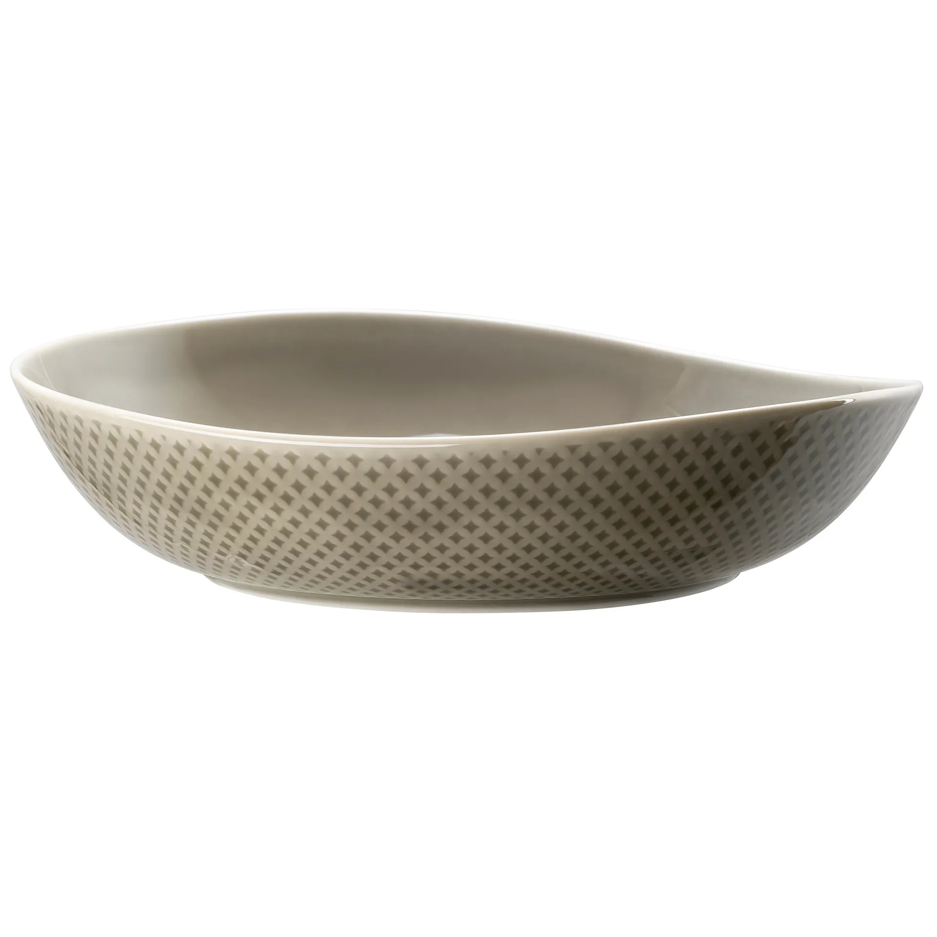 Assiette creuse Junto 25 cm, Gris perle Rosenthal
