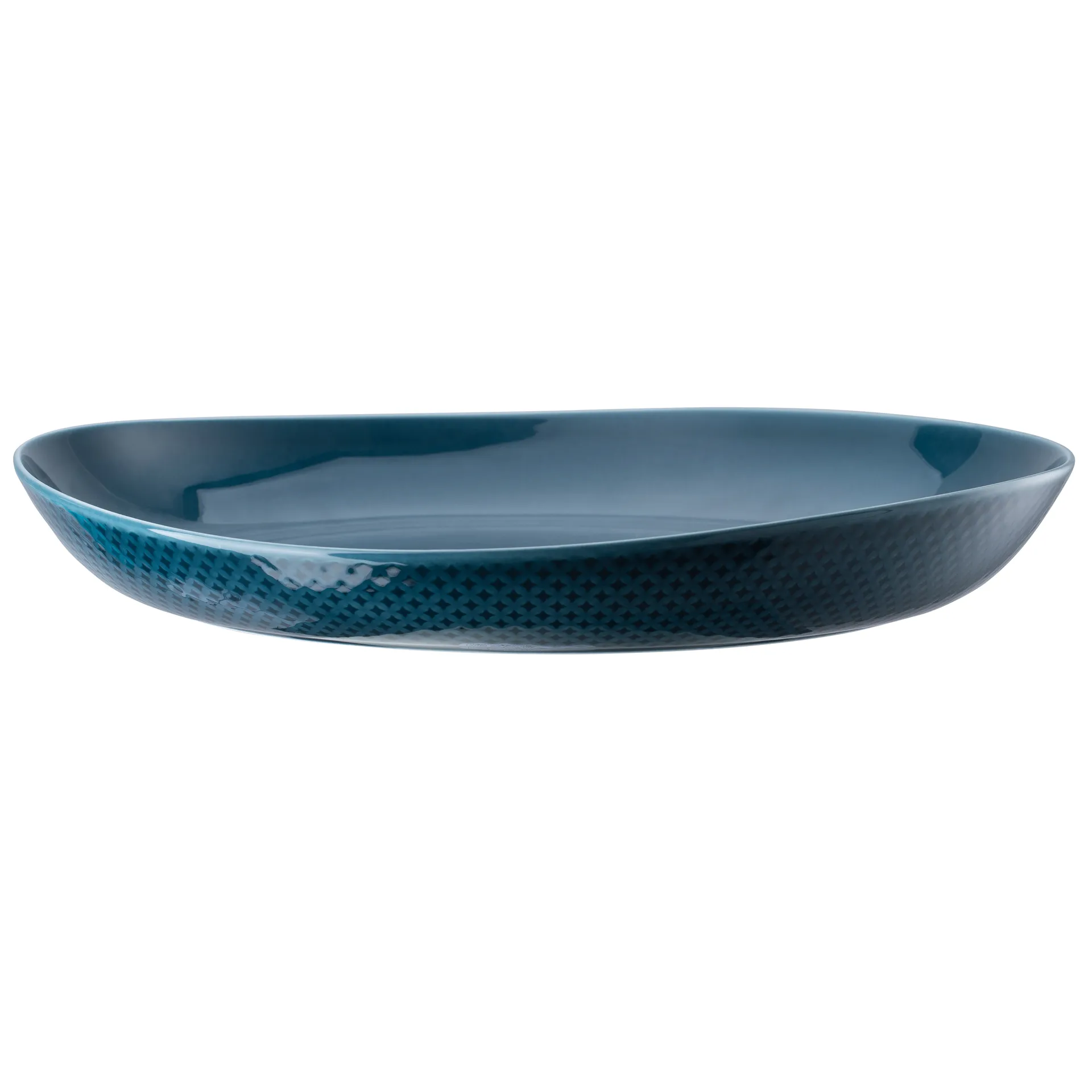 Assiette creuse Junto 33 cm, Bleu océan Rosenthal