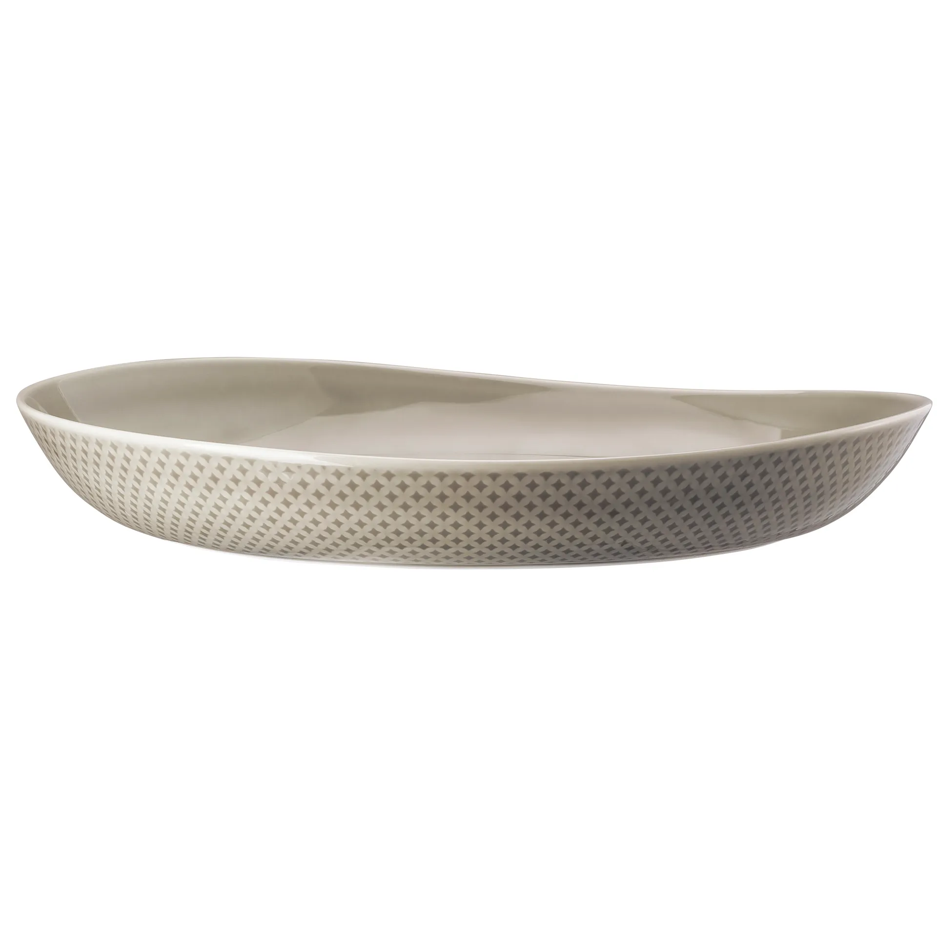 Assiette creuse Junto 33 cm, Gris perle Rosenthal
