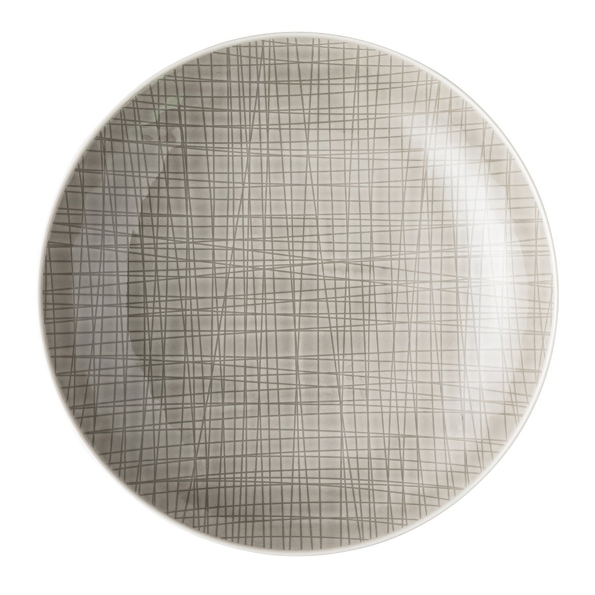 Rosenthal Assiette creuse Mesh 25 cm Mountain | Design Scandinave | Assiettes creuses | Gris