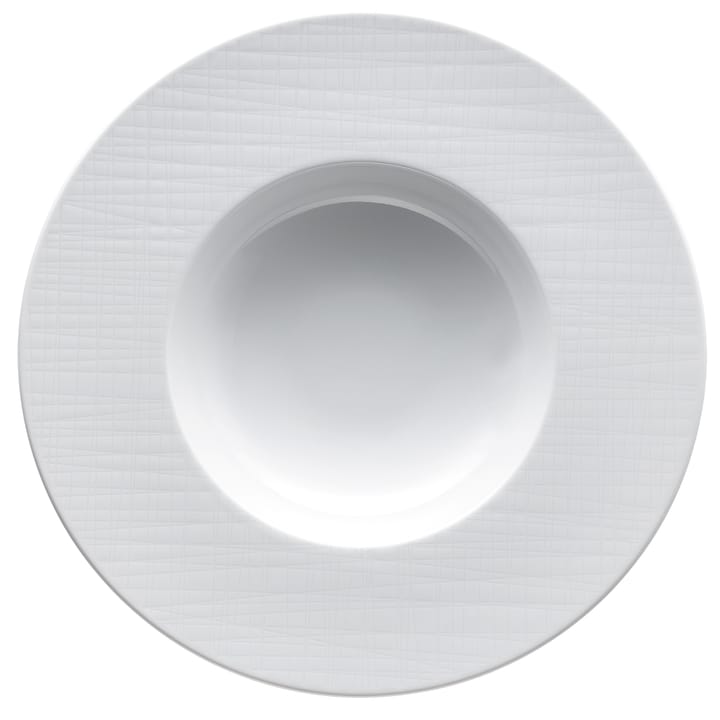 Assiette creuse Mesh Rim 28 cm - Blanc - Rosenthal