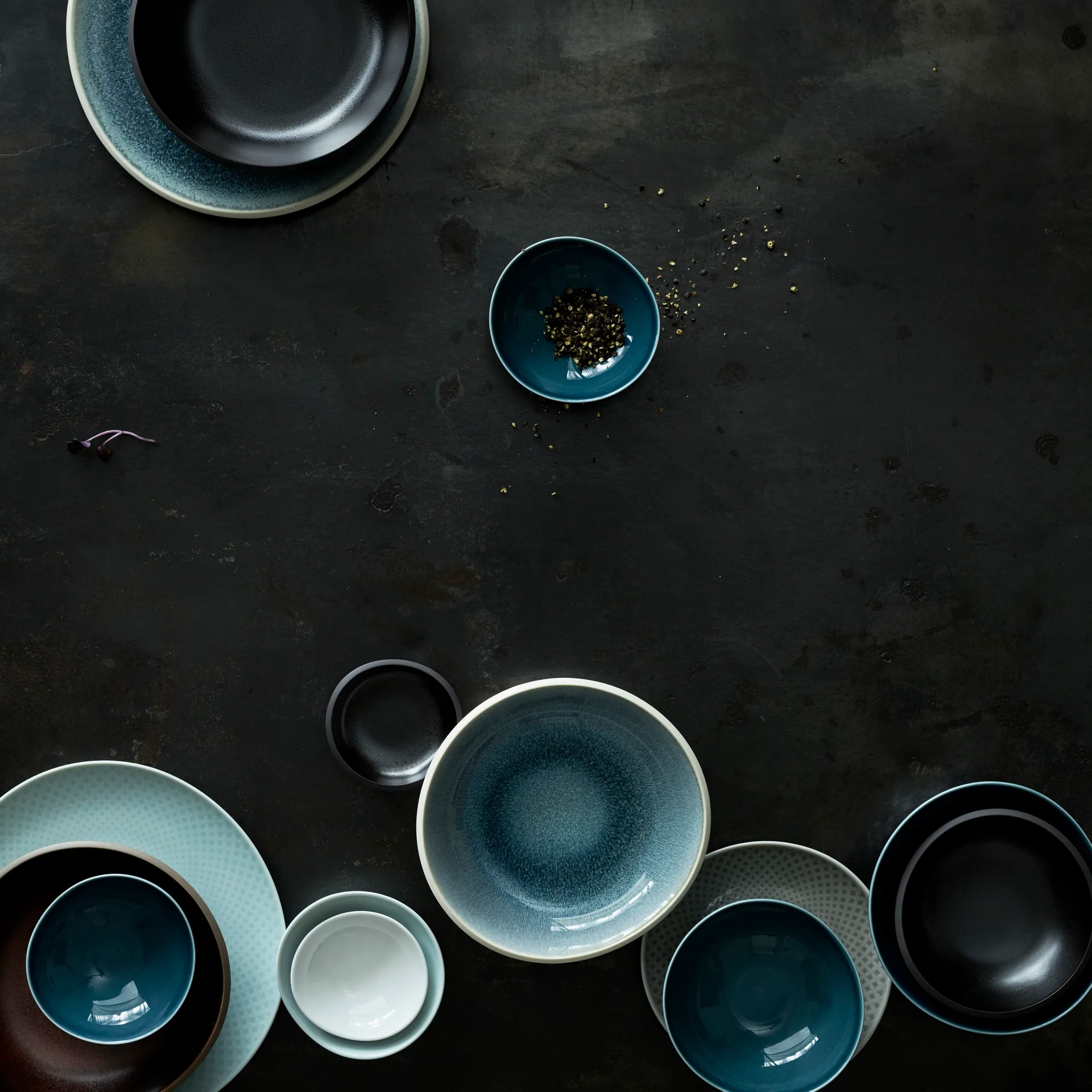 Assiette Junto 22 cm, Vert opale Rosenthal