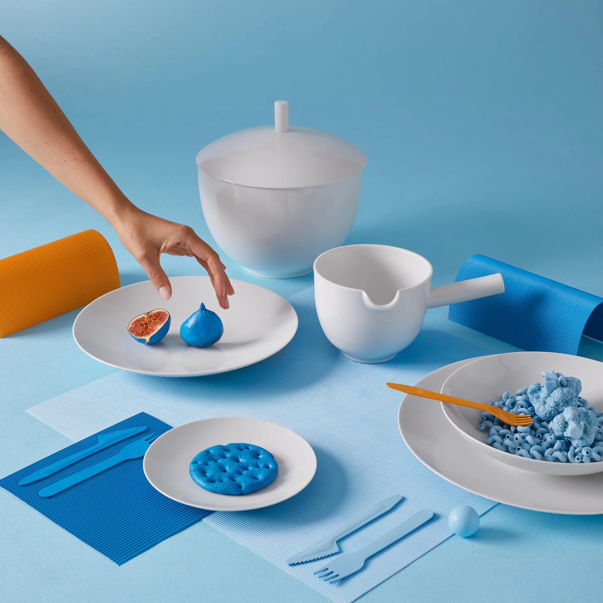 Assiette Loft blanc, Ø 28 cm Rosenthal