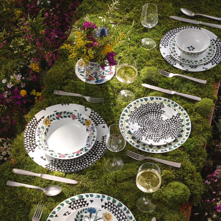 Assiette Magic Garden Foliage 21 cm, Blanc-vert Rosenthal