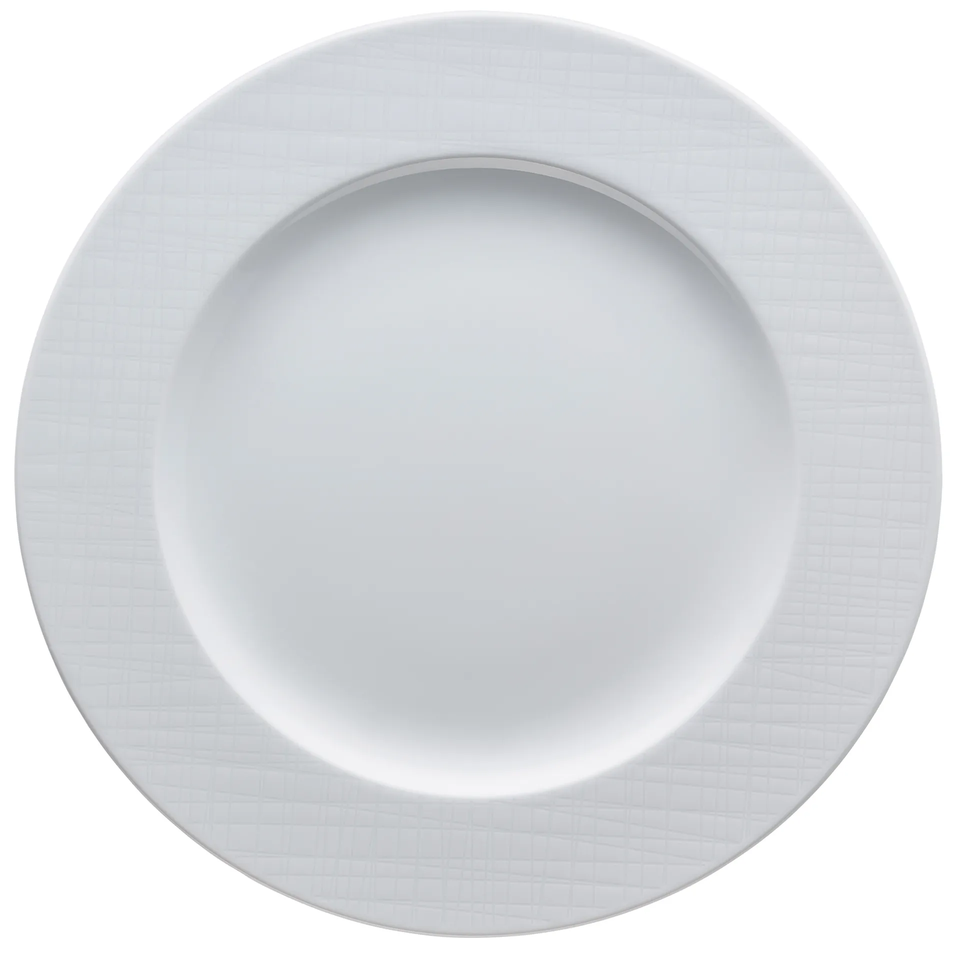 Assiette Mesh Rim 28 cm, Blanc Rosenthal