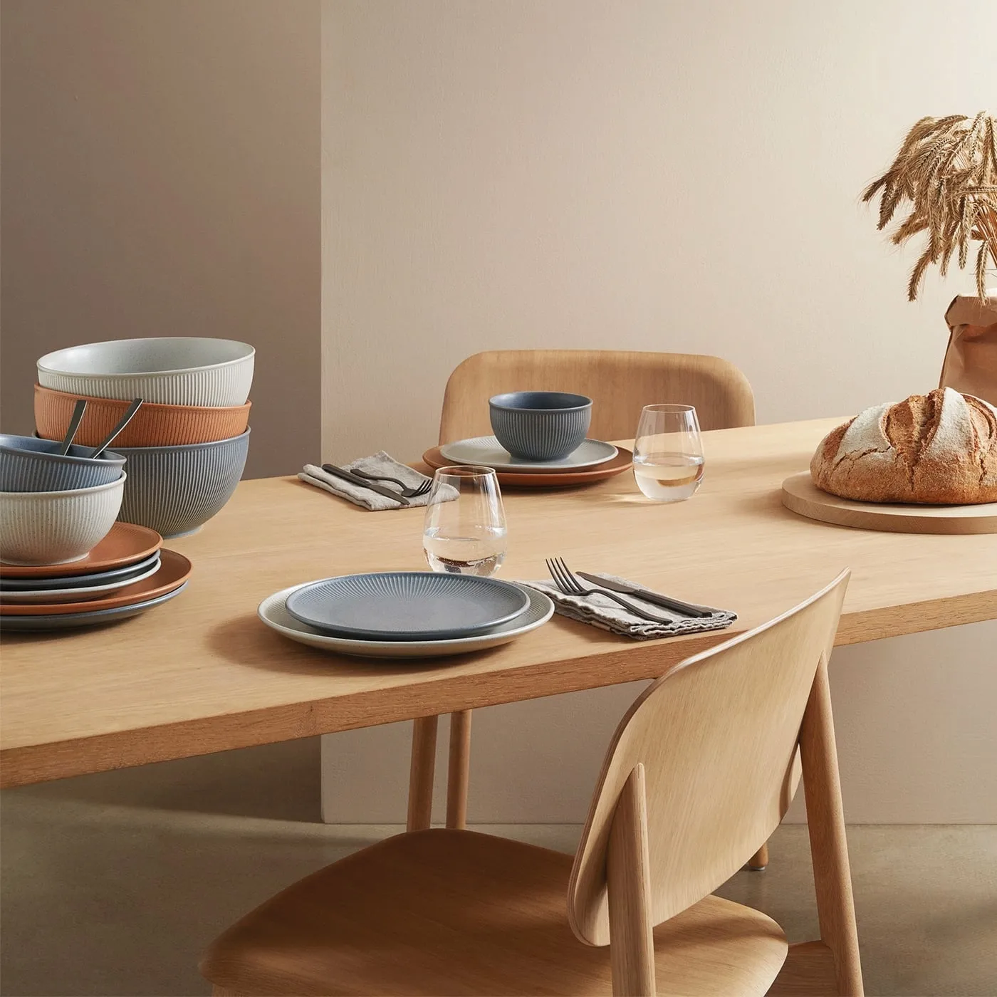 Bol Thomas Clay Ø24 cm, Rock Rosenthal