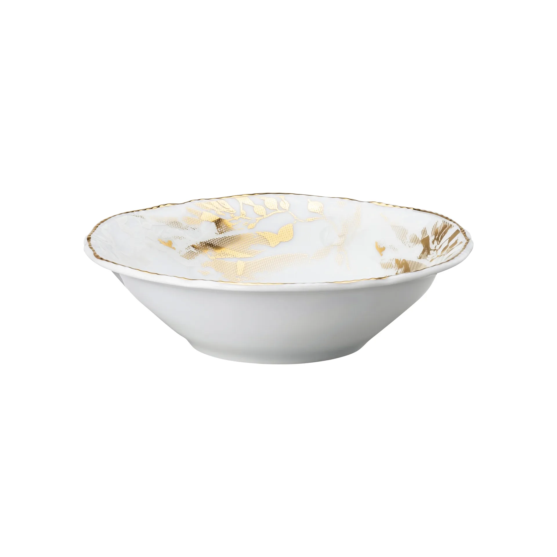 Corbeille à fruits Rosenthal Heritage Midas 15 cm, Blanc-doré Rosenthal