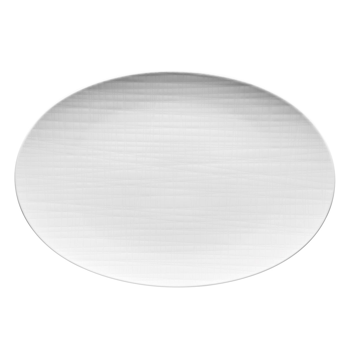 rosenthal plat mesh 34 cm blanc