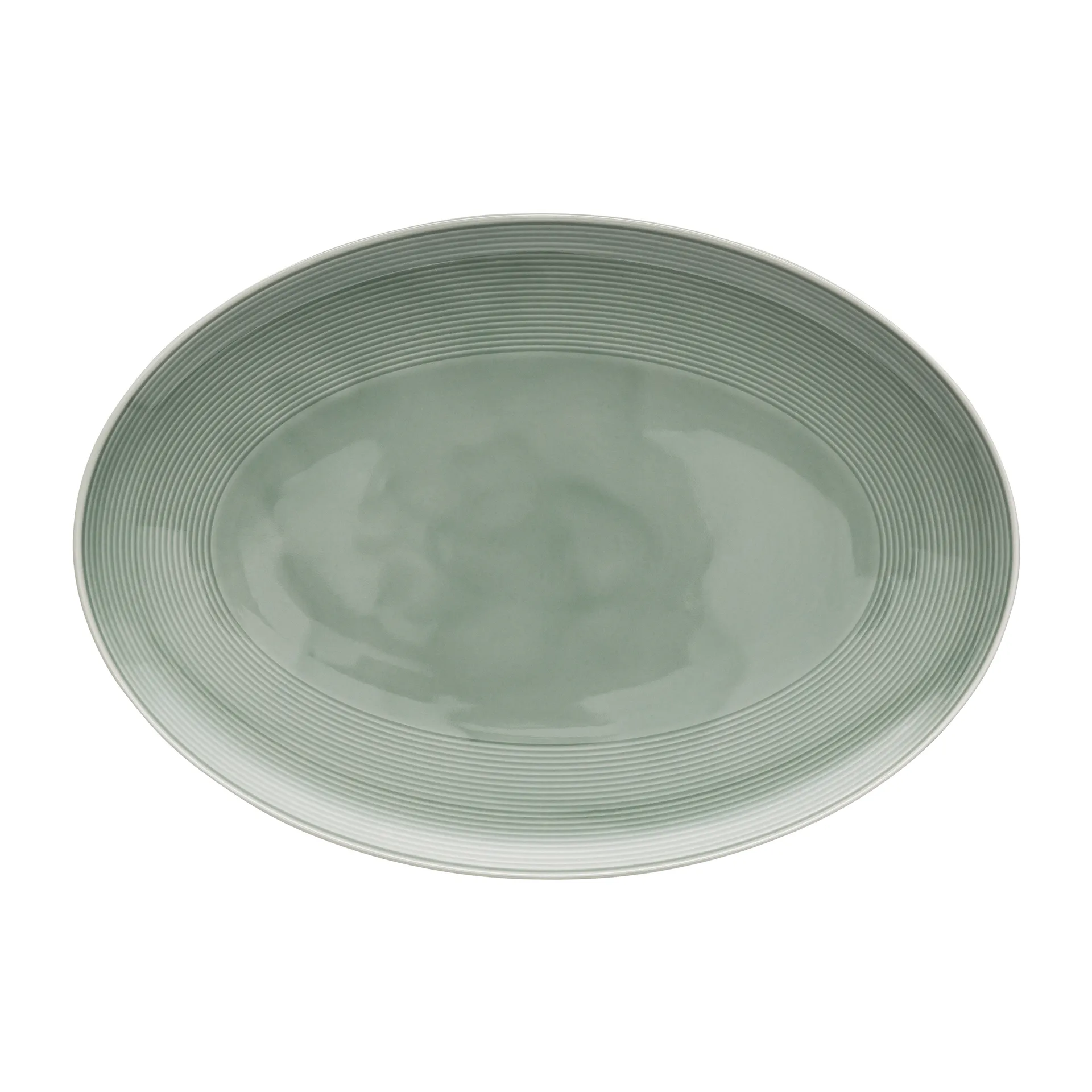 Plat oval Loft moss green, 24x34 cm Rosenthal