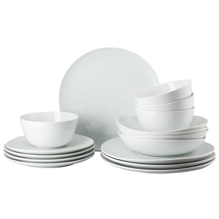 Service de vaisselle Junto blanc - 16 pièces - Rosenthal