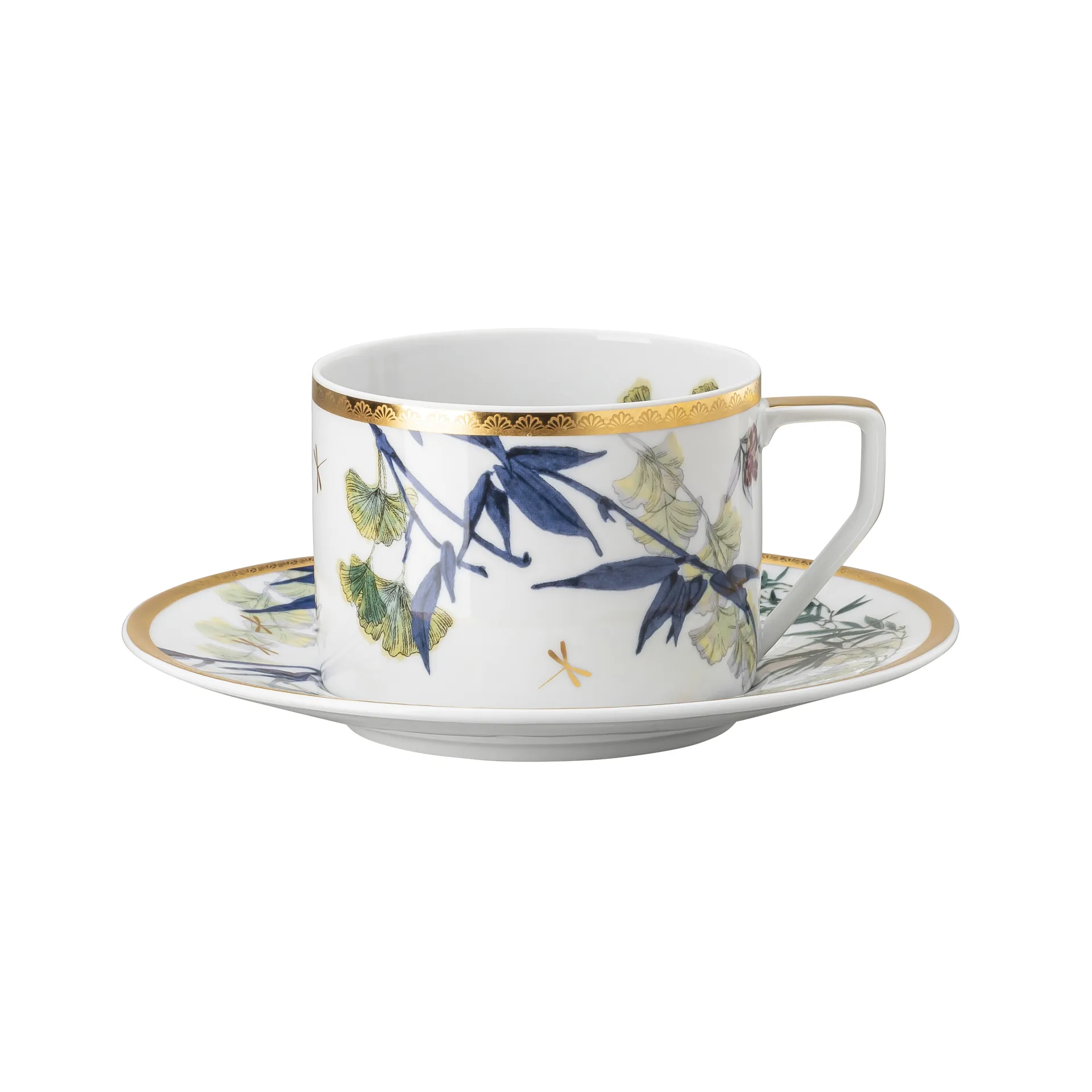 Tasse à thé avec soucoupe Rosenthal Heritage Turandot, Blanc Rosenthal
