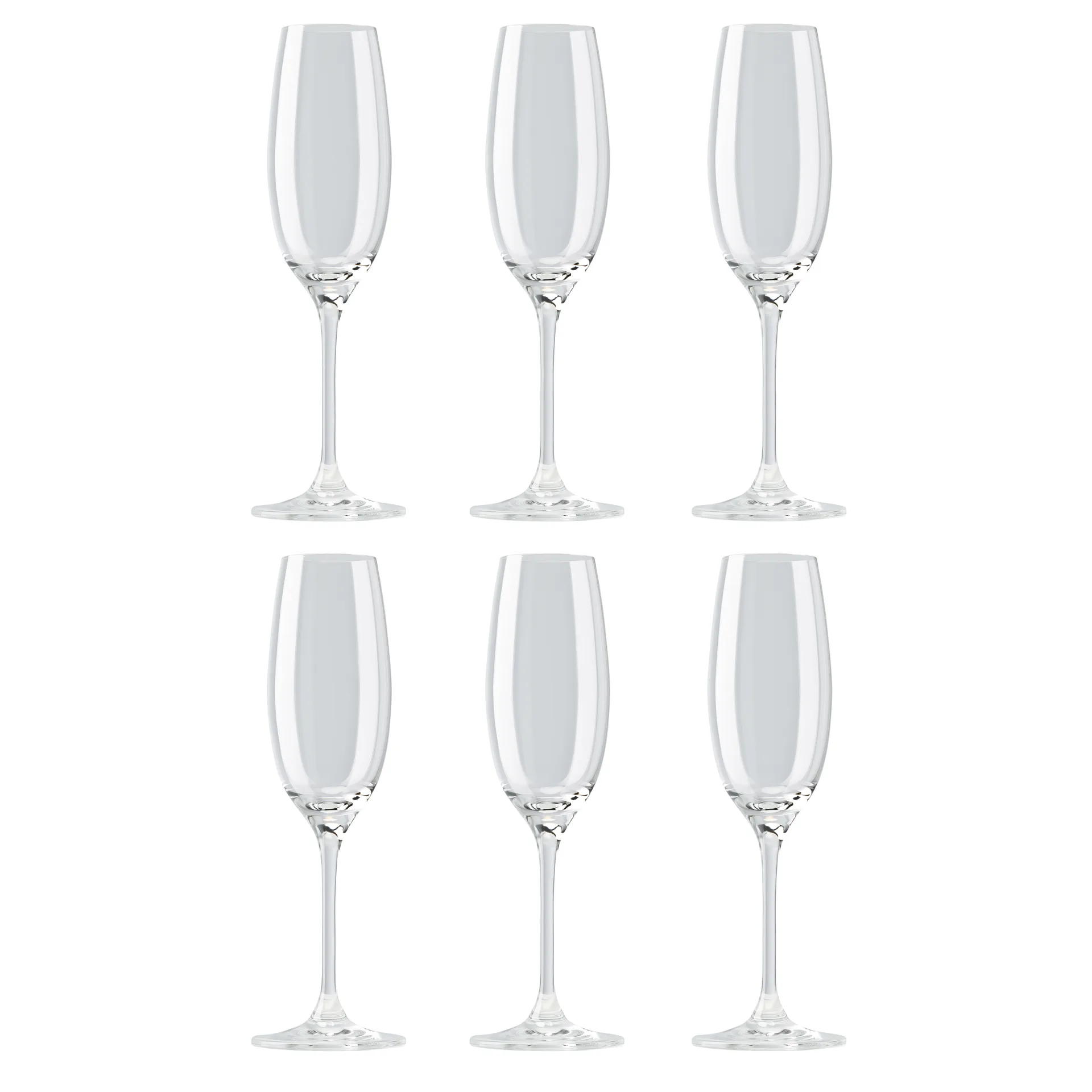 Verre à champagne DiVino 22 cl Lot de 6, Transparent Rosenthal