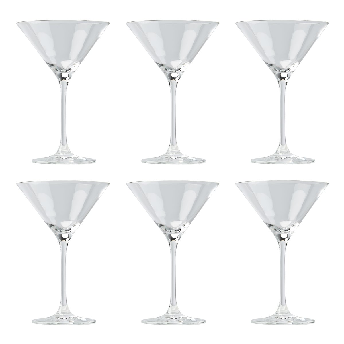 rosenthal verre à cocktail divino 26 cl lot de 6 transparent