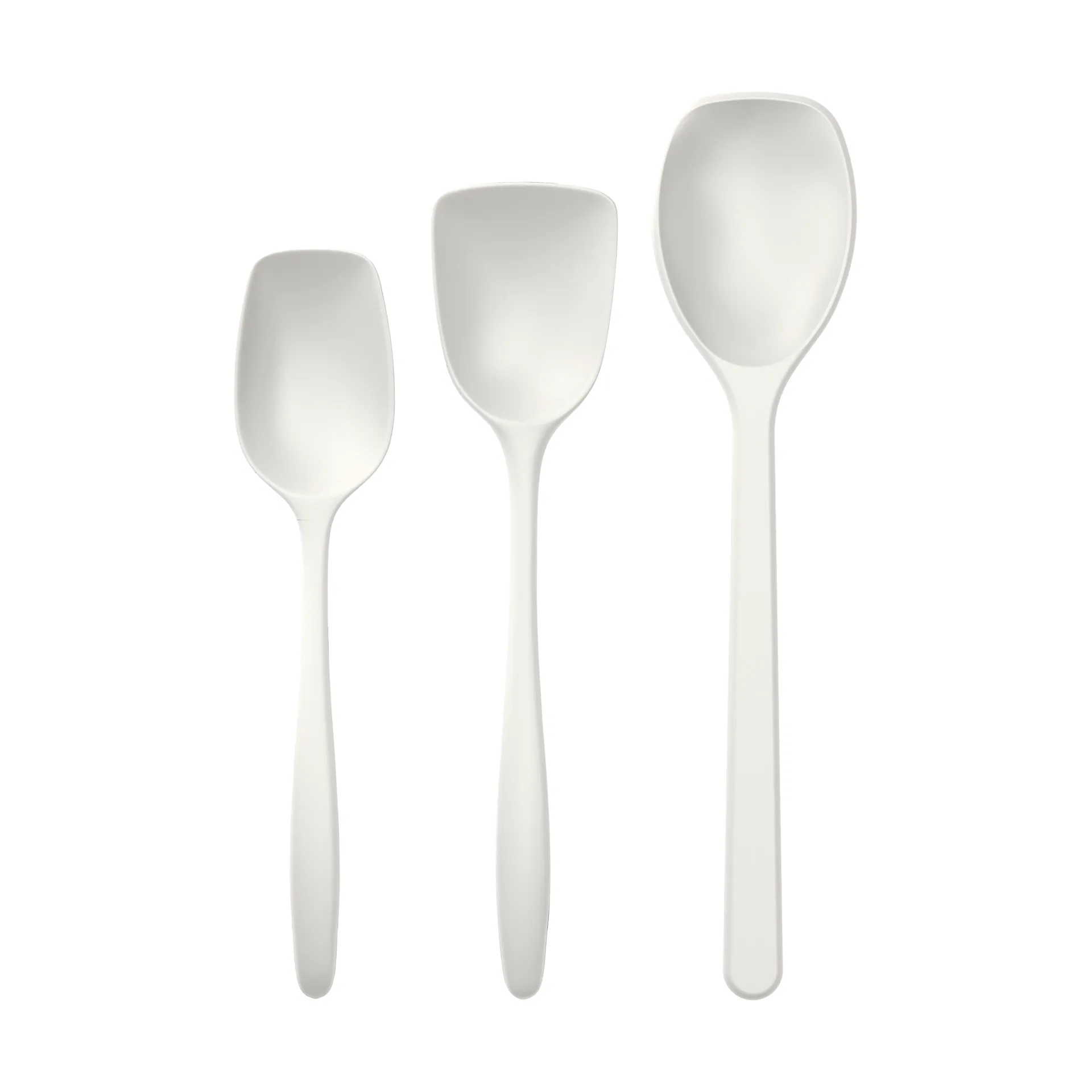Cuillères Classic, lot de 3, Blanc Rosti