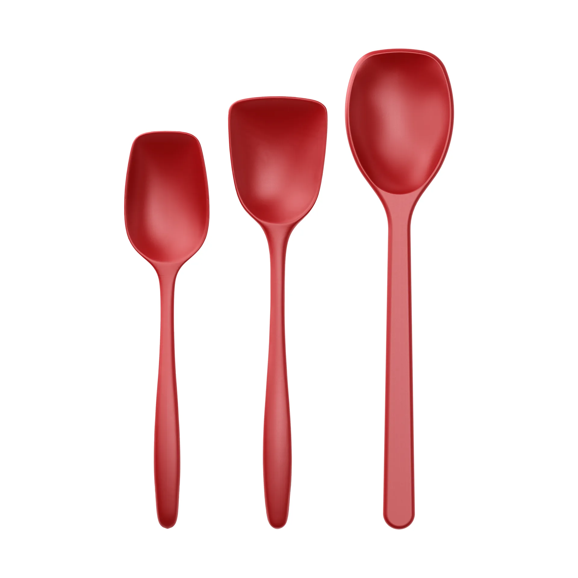 Cuillères Classic, lot de 3, Rouge Rosti