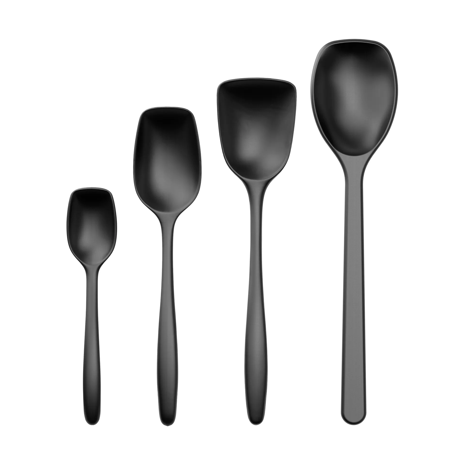 Cuillères Classic, lot de 4, Noir Rosti
