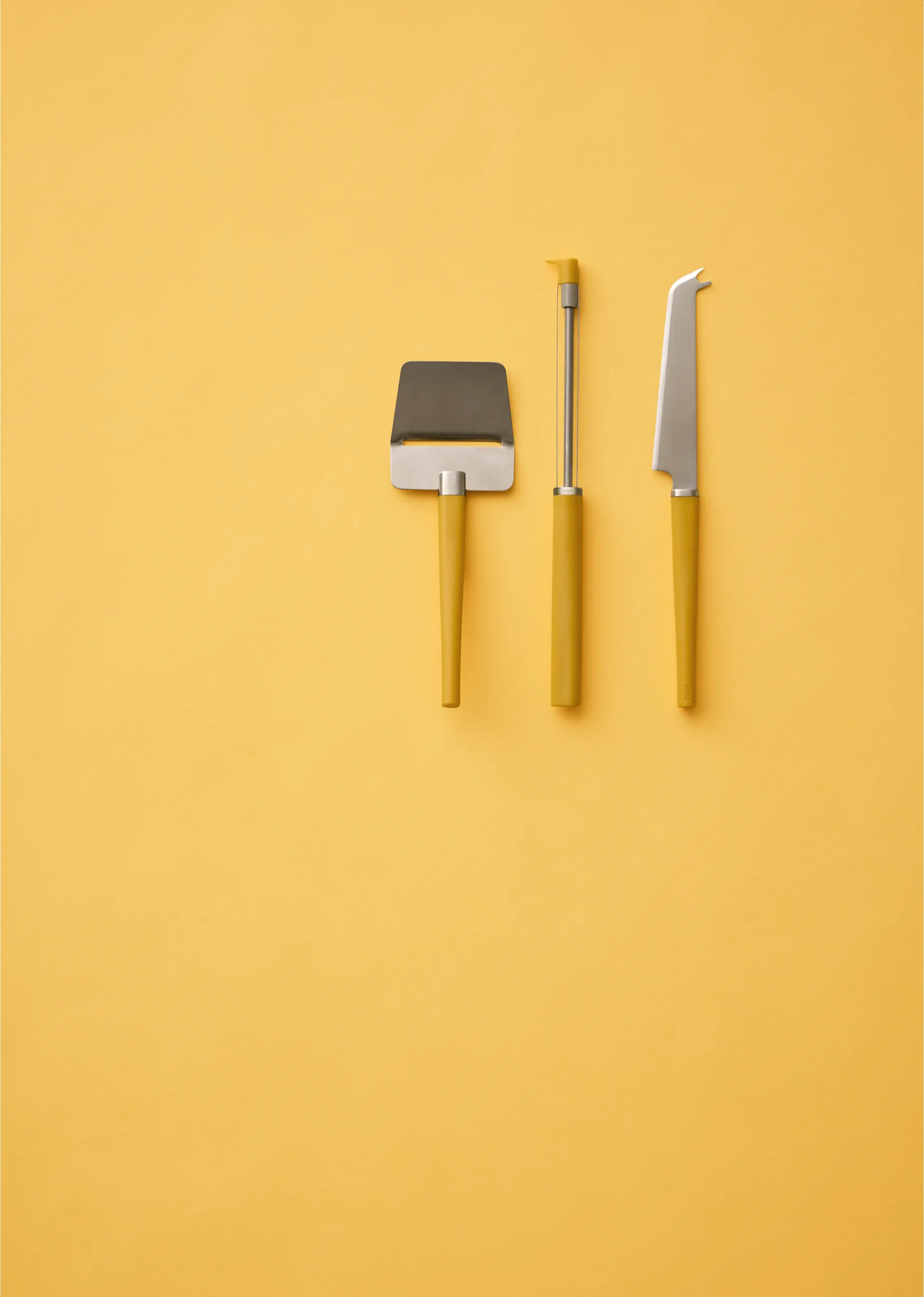 Ensemble à fromage Emma, 3 pièces, Curry Rosti