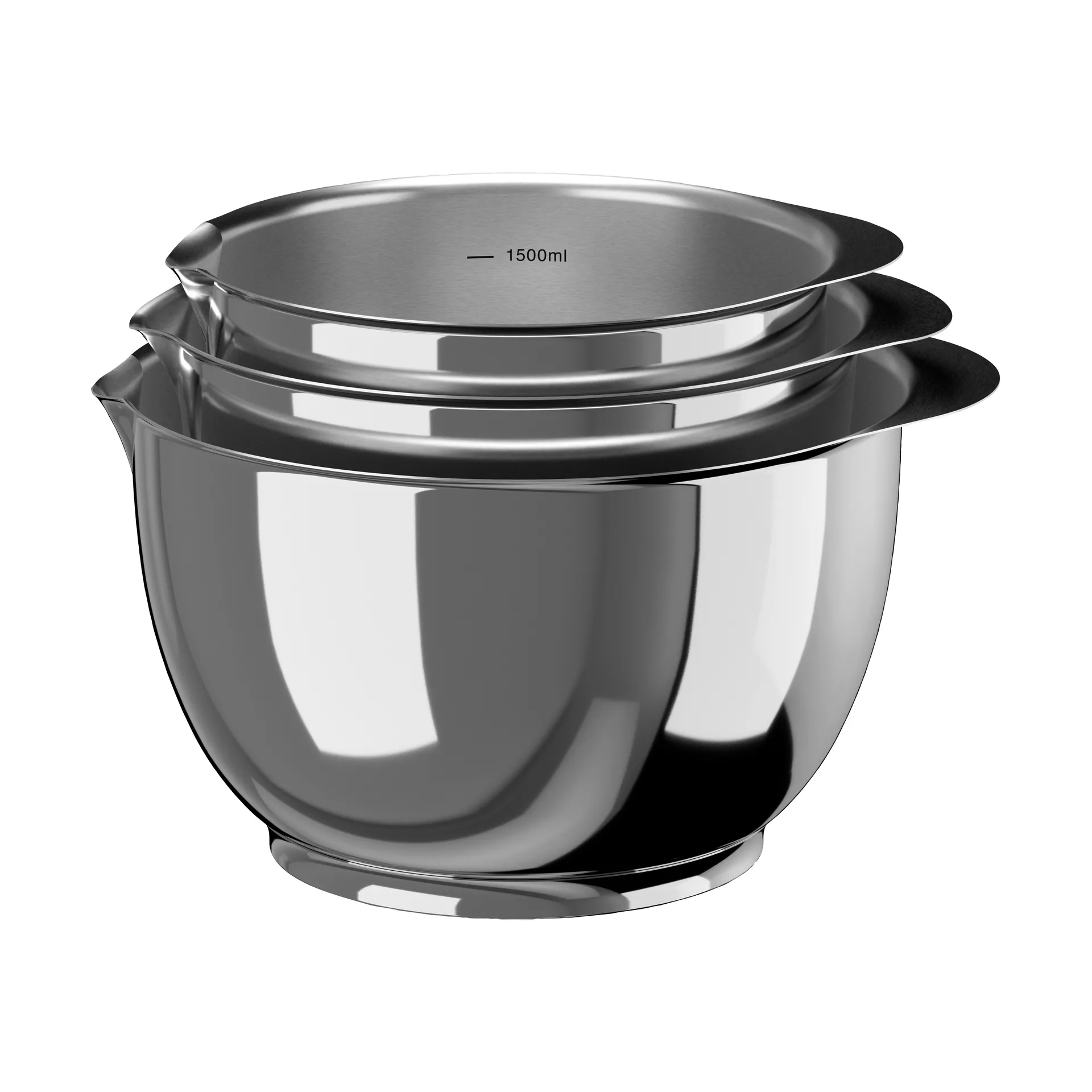 Ensemble de bols Margrethe 3 pièces, Acier inoxydable Rosti