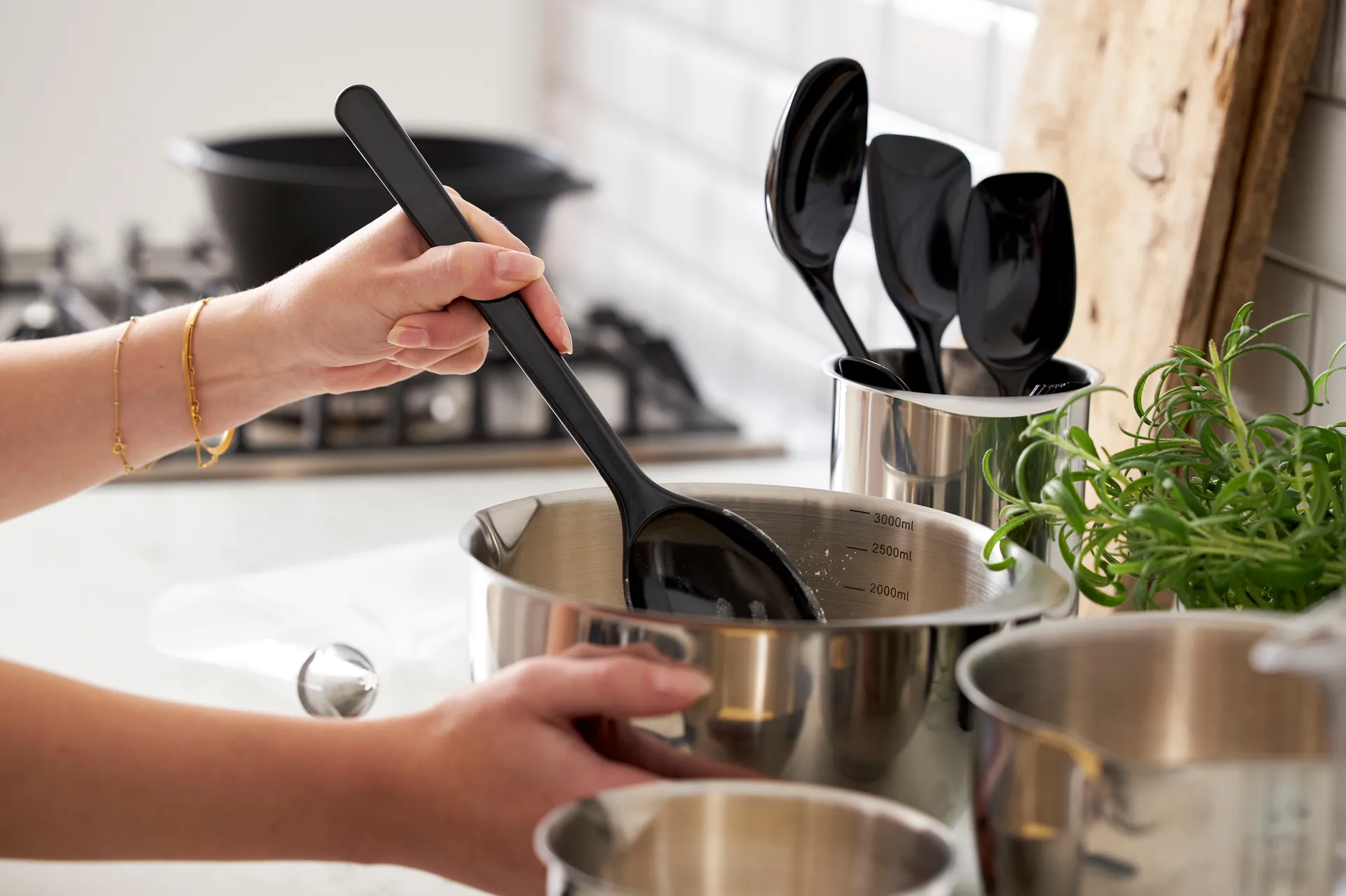 Ensemble de bols Margrethe 3 pièces, Acier inoxydable Rosti