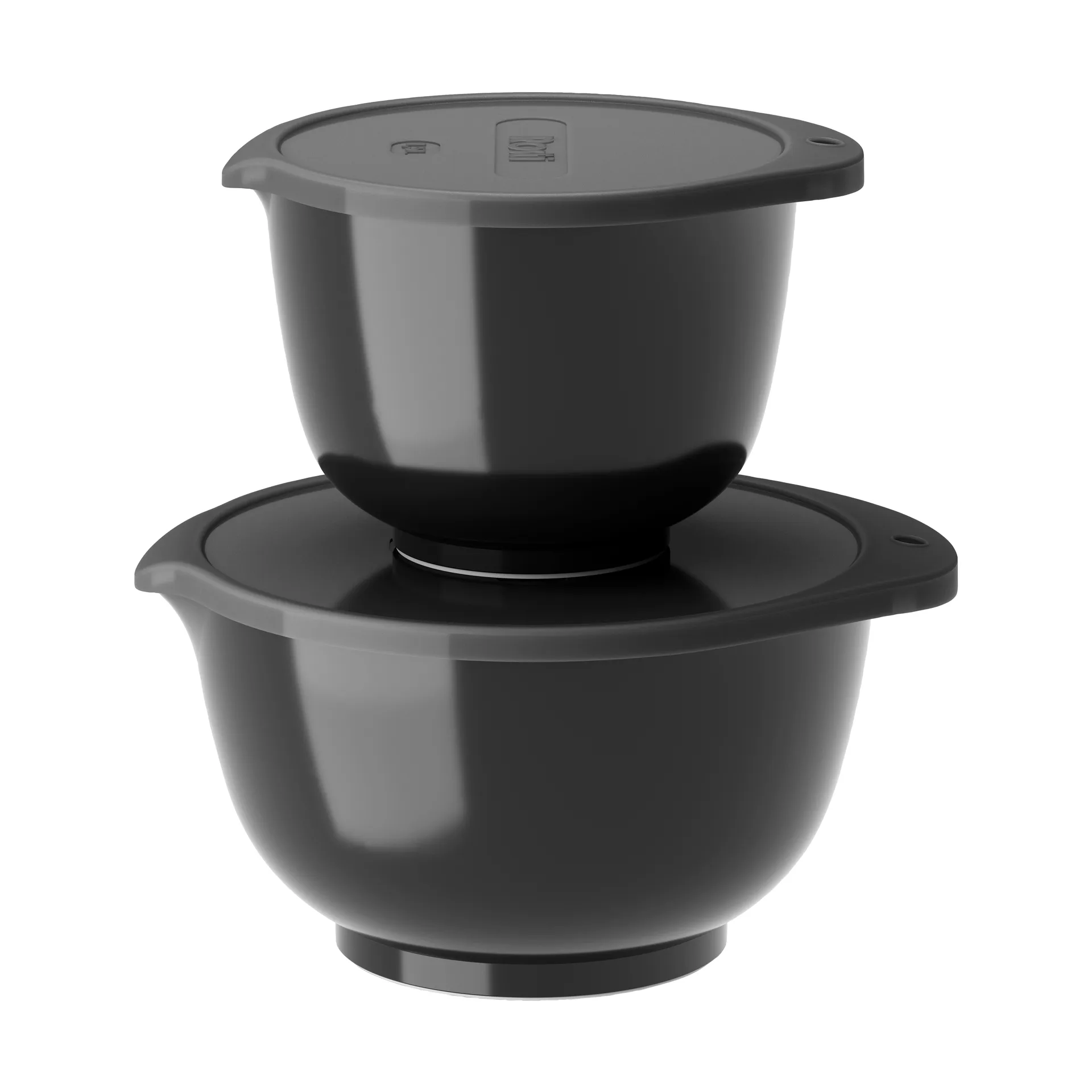 Ensemble de bols Margrethe, lot de 2, Black edition Rosti