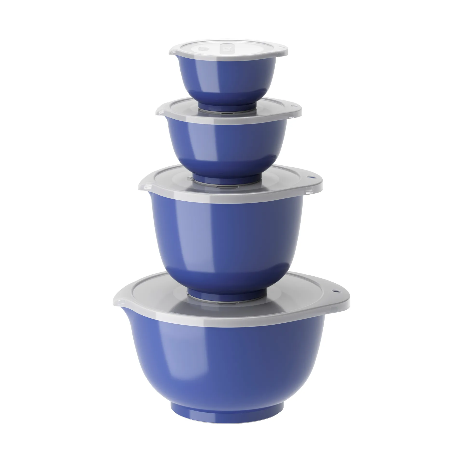 Ensemble de bols Margrethe, lot de 4, Electric blue Rosti