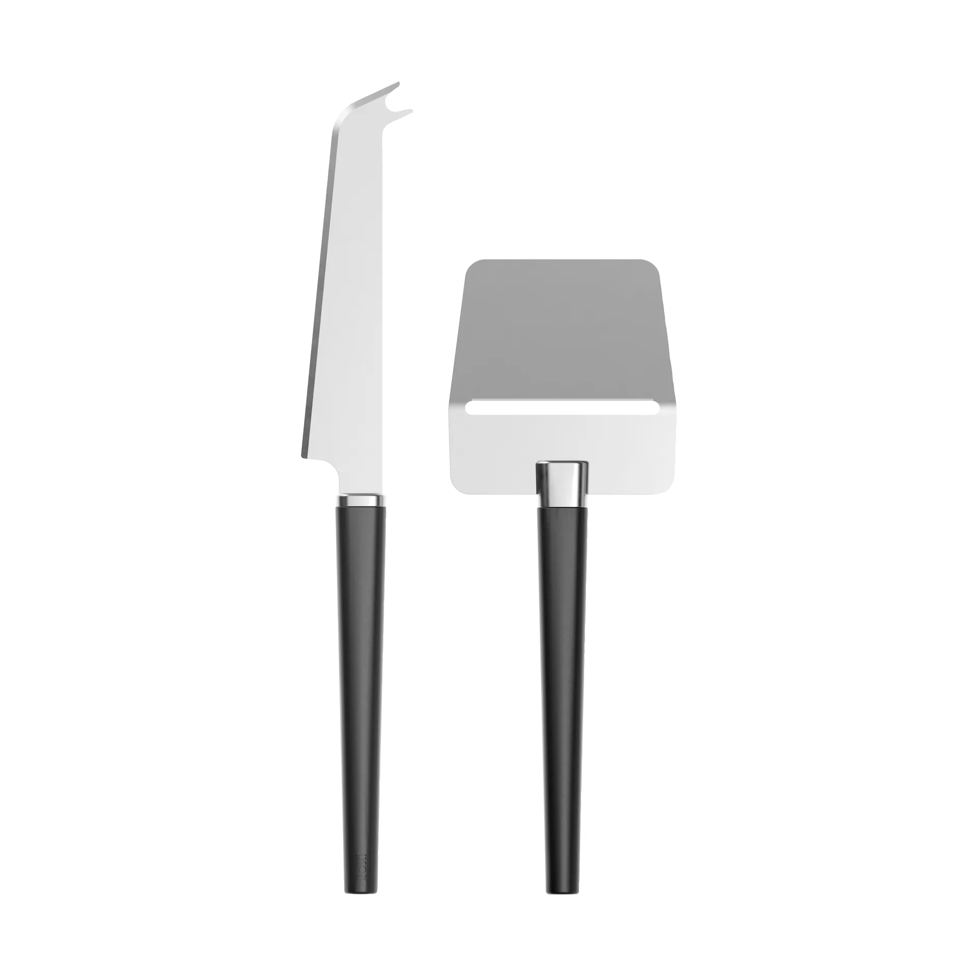 Ensemble de couteaux à fromage Emma, 2 pièces, Noir Rosti